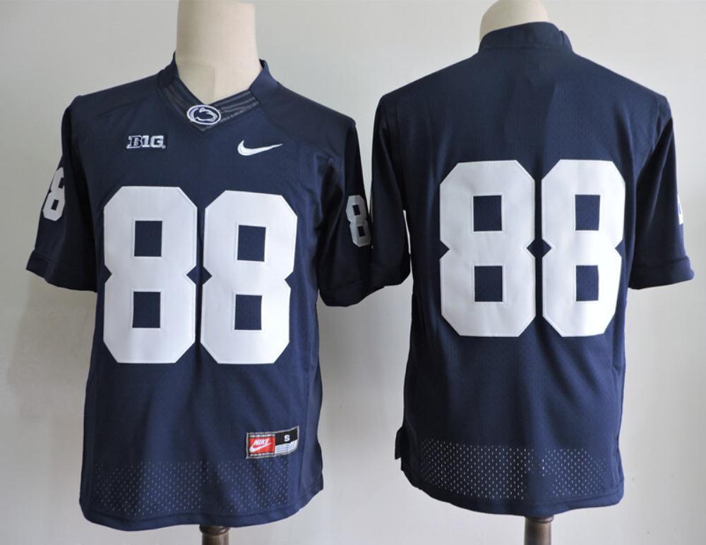 Mens Penn State Nittany Lions 88 No Name College Football Jersey