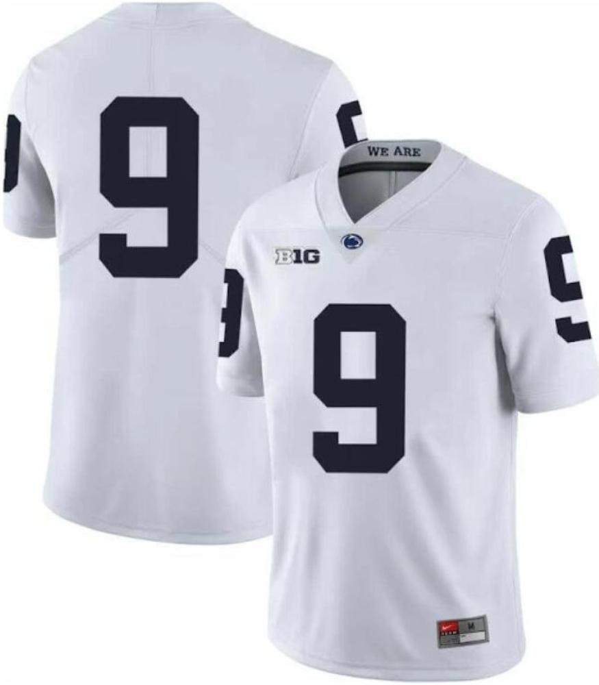 Mens Penn State Trace Mcsorley Beau Pribula 9 Jerseys White