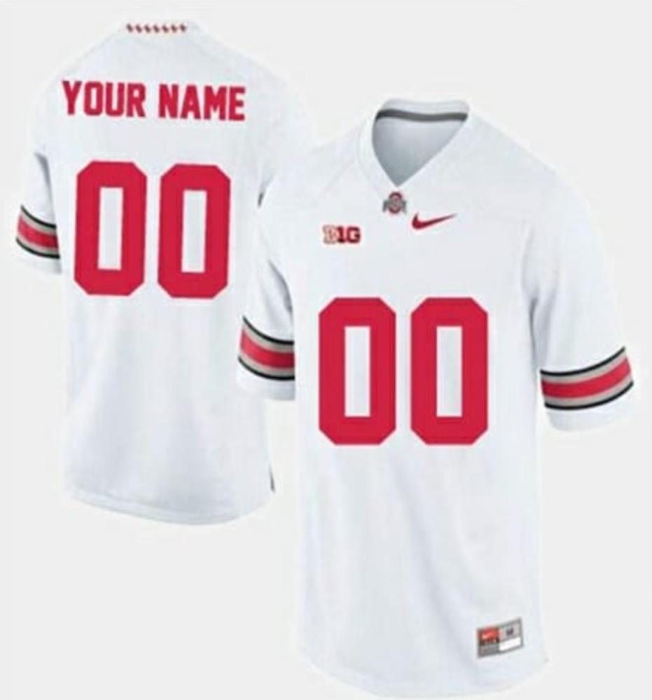 Mens Personalized Ohio State Football Jersey Name Number Ncaa Ohio State Bucke