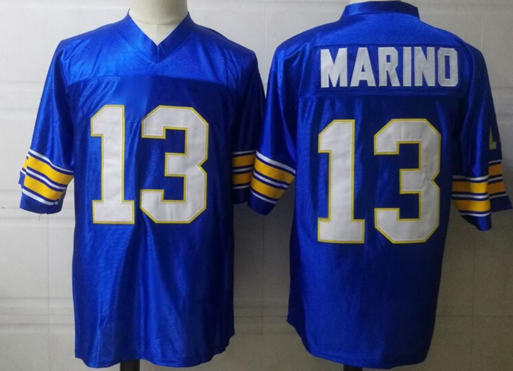 Mens Pittsburgh 13 Dan Marino College Football Jersey