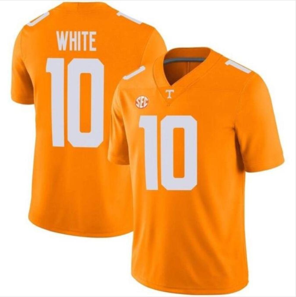 Mens Squirrel White 10 Tennessee Volunteers Limited Jersey Orange