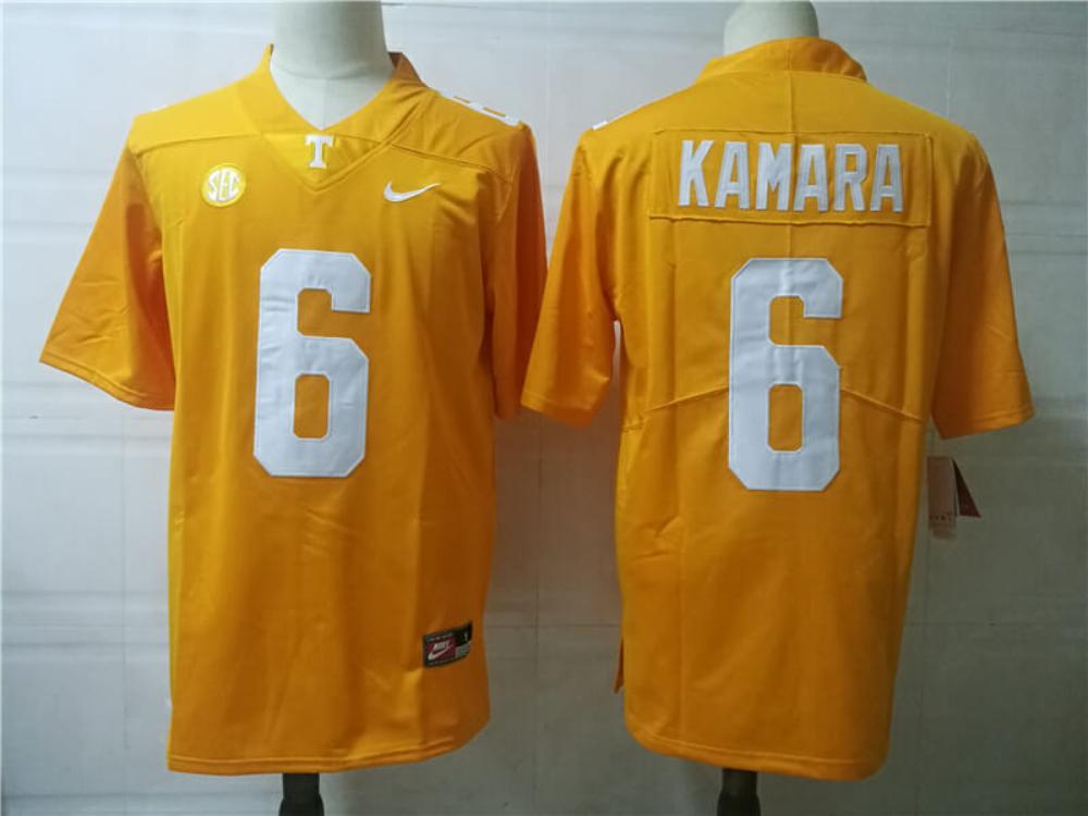 Mens Tennessee Volunteers 6 Alvin Kamara College Jersey
