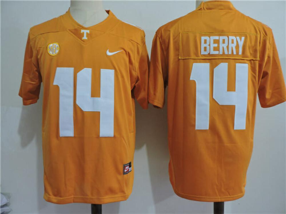 Mens Tennessee Volunteers College 14 Eric Berry Jersey College