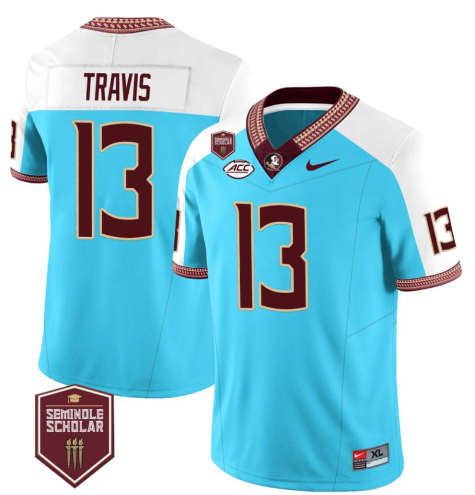 Mens Travis 13 Ncaa Florida State Seminoles Football Jersey