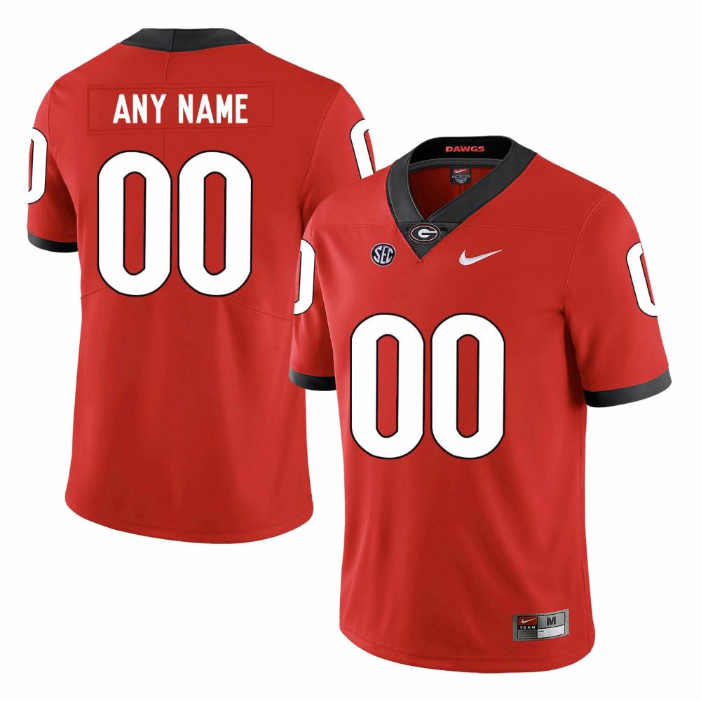 Mens Uga Football Jersey Custom Georgia Bulldogs Name Number Ncaa College Sec