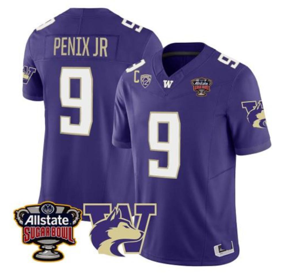 Michael Penix Jr 9 Ncaa Washington Huskies College Football Jersey Stitched