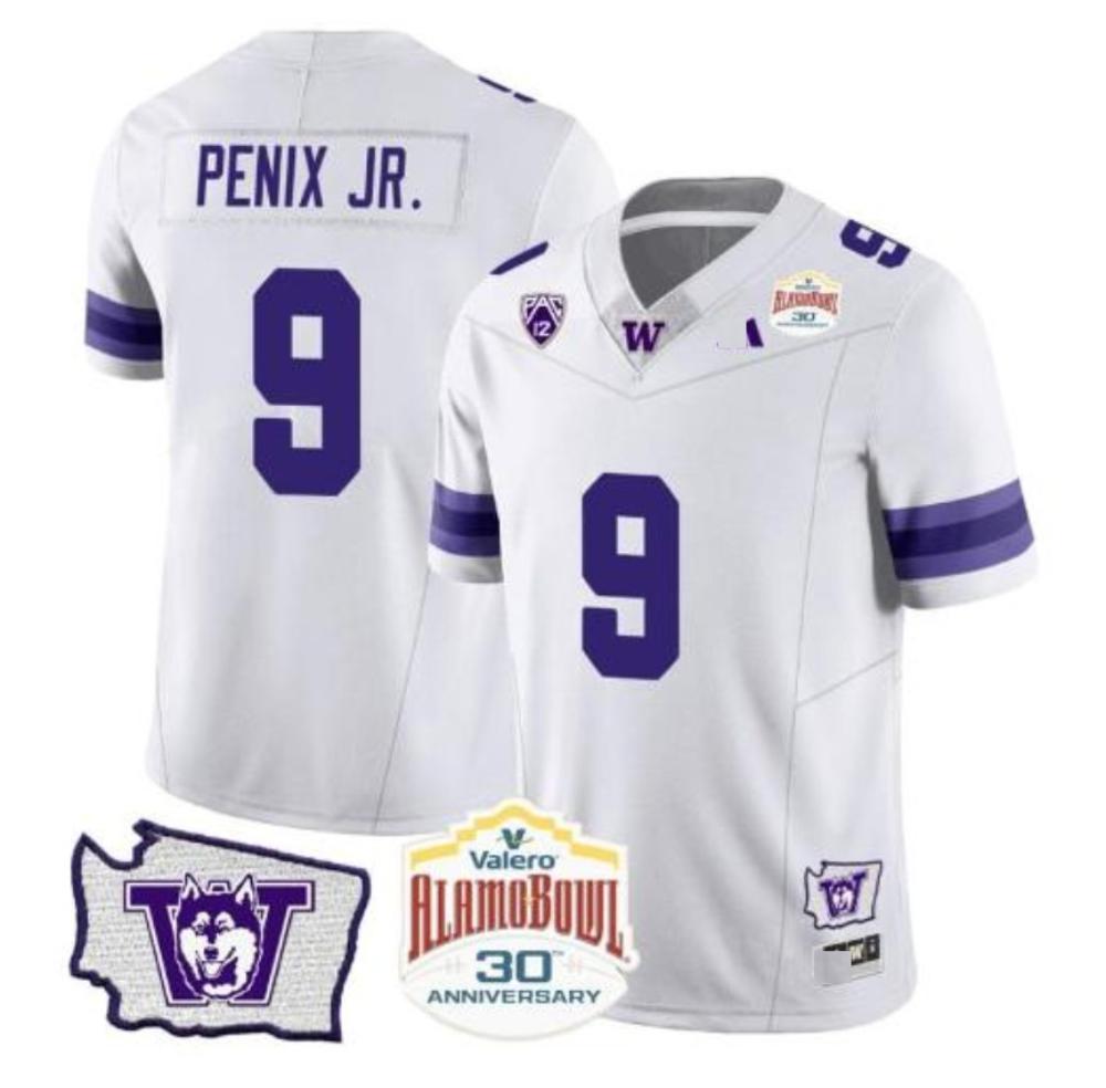 Ncaa Washington Huskies College Football Jersey Stitched 9 Michael Penix Jr