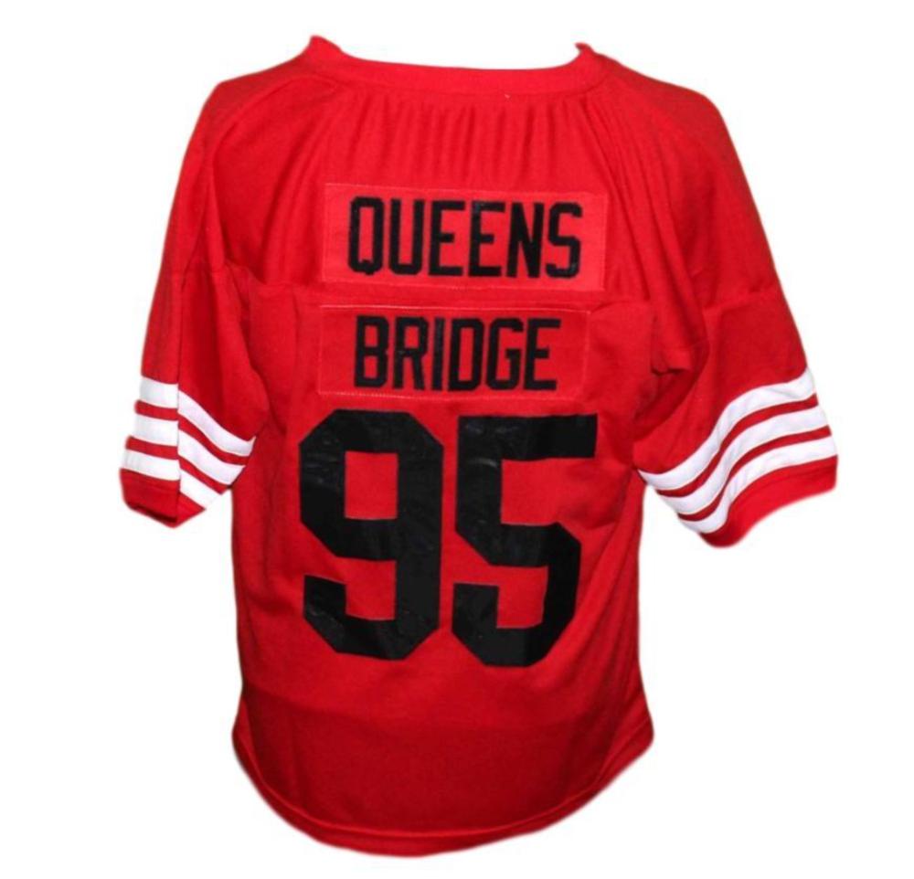 Queens Bridge 95 Shook Ones Hennessy New Men Football Jersey Red Any Size