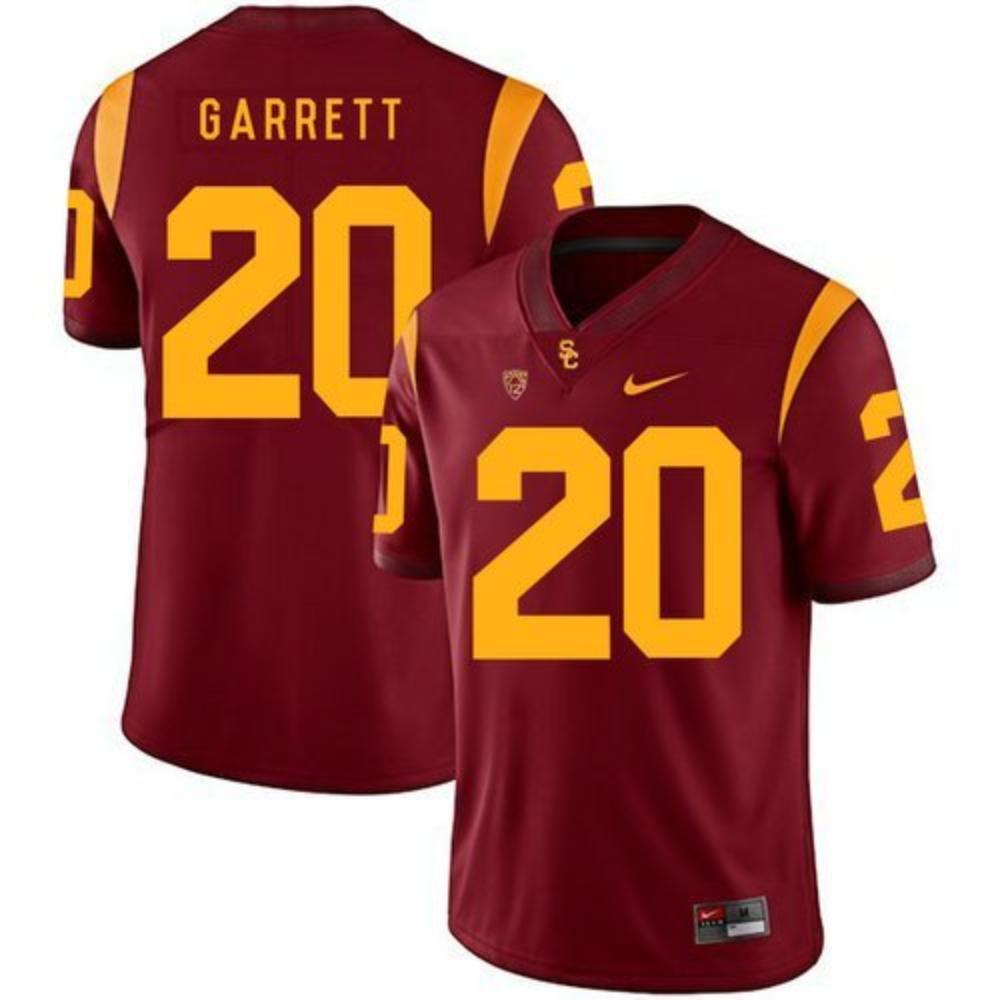 Usc Trojans 20 Mike Garrett Red College Football Jersey