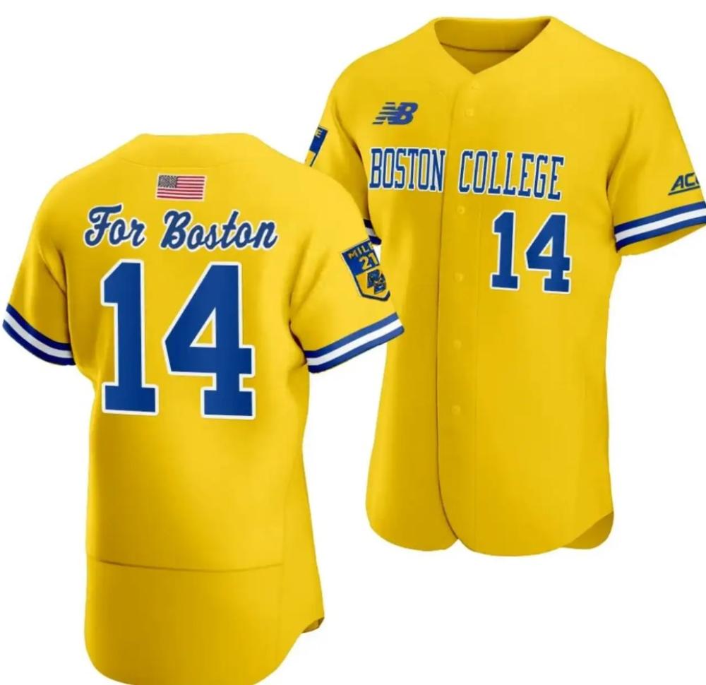 Vince Cimini Jersey Boston College Eagles Baseball Boston Strong 10th Anniversa