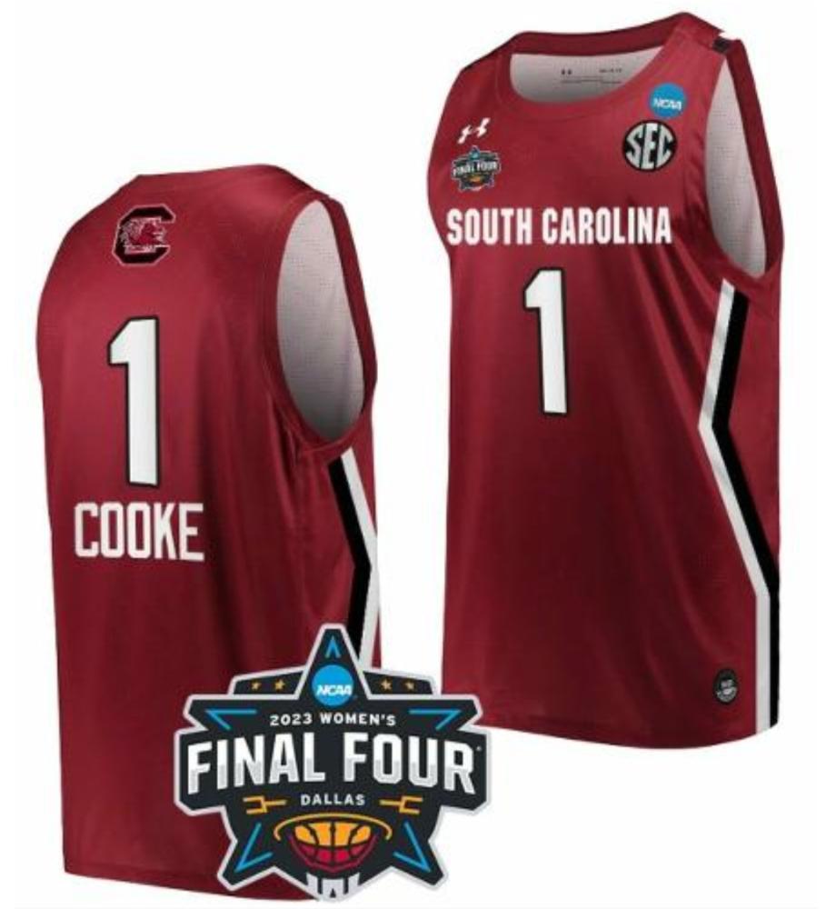 Zia Cooke Jersey South Carolina 2024 Ncaa Womens Basketball Final Four